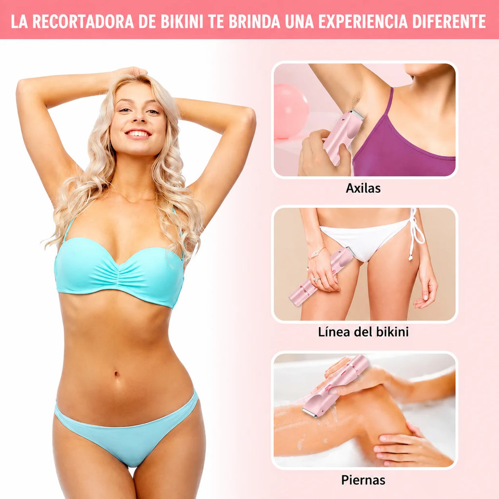 Depiladora Íntima de Doble Cabezal