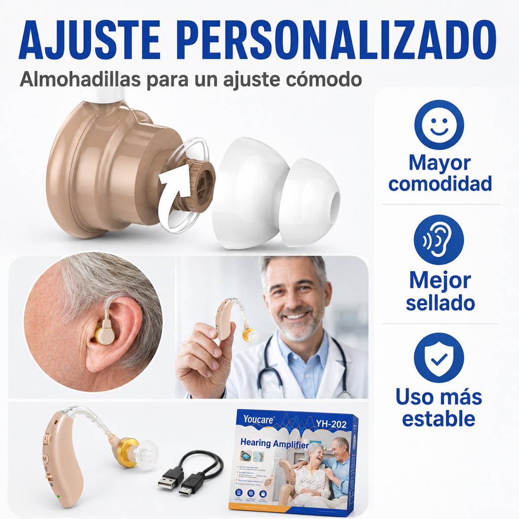 Amplificador Auditivo Youcare